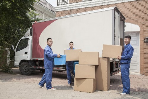 Professional office clearance team at work in Borehamwood