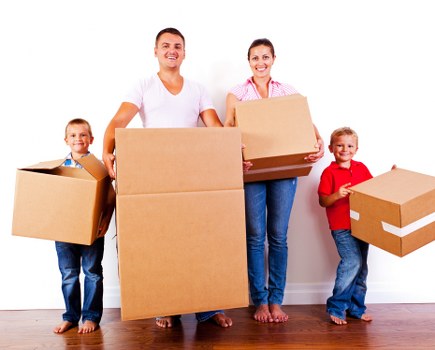 Professional office clearance team at work in East London