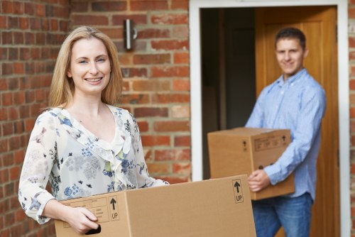 Secure document shredding service in a Basildon office