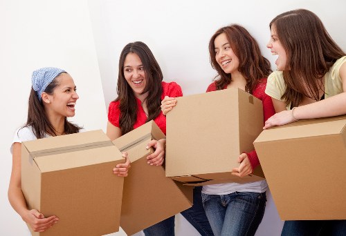 Professional office clearance services in action