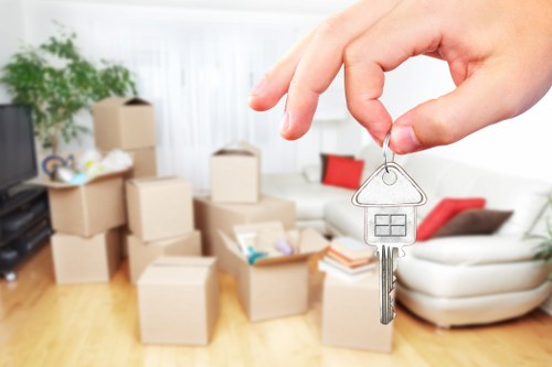 Satisfied customers after office clearance in Borehamwood