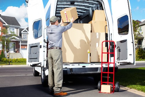 Furniture removal services in Welwyn office